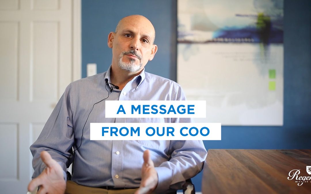 A Message from Our COO