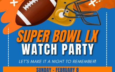 SUPER BOWL LX ALL ARE WELCOME!!! WATCH PARTY